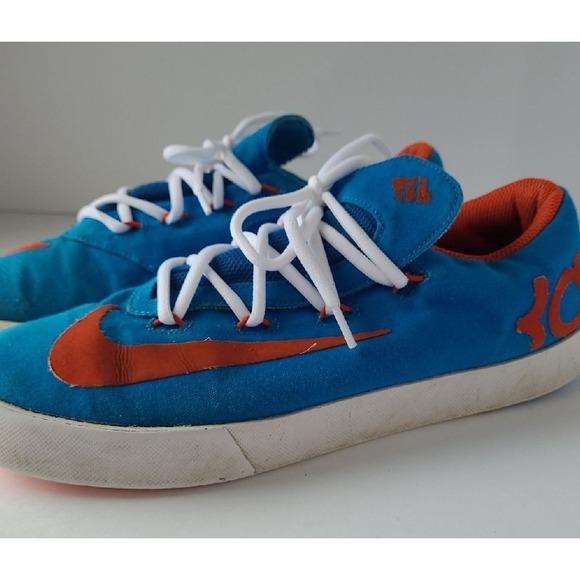 Nike KD VULC Blue & Orange (Sz. 6) - Picture 1 of 11